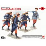 ICM35682  French Infantry (1914), (4 figures)