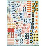 Su-27 decal (part 2) (BD48005) Масштаб:  1:48