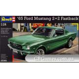 Автомобиль Ford Mustang 2+2 Fastback 1965 (RV07065) Масштаб:  1:24