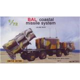 "Бал" береговой ракетный комплекс , пусковая установка (ZZ72011) Масштаб:  1:72