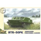 BTR-50PK Soviet armored personnel carrier (PST72054) Масштаб:  1:72