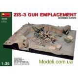 MA36058  ZIS-3 Gun Emplacement