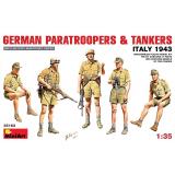 MA35163  German paratroopers & tankers, Italy 1943