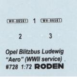 RN728  Opel Blitzbus Ludewig "Aero" (WWII service)