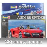 Подарочный набор с автомобилем Audi R8 Spyder (RV67094) Масштаб:  1:24