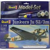 RV64843  Model Set Самолет Junkers Ju52/3m;1:144