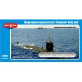Подводная лодка класса "sturgeon" long hull (MM350-012) Масштаб:  1:350