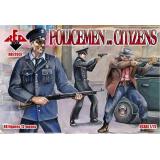 Policemen and citizens (RB72037) Масштаб:  1:72