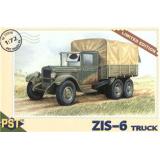 Сборная модель грузовика ЗиС-6 (PST72019) Масштаб:  1:72