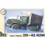 ZiS-42/42M WWII Soviet half-truck (PST72032) Масштаб:  1:72