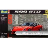 Автомобиль Ferrari 599 GTO (RV07091) Масштаб:  1:24