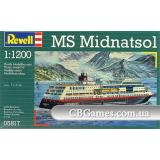 Корабль MS Midnatsol (RV05817) Масштаб:  1:1200
