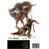 MB3521 US infantry, July 1944 (MB3521) Масштаб:  1:35