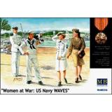 MB3556 Women at War: US Navy WAVES (MB3556) Масштаб:  1:35