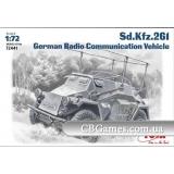 ICM72441  Sd.Kfz.261 WWII German radio car