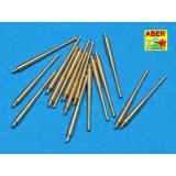 Set of 16 pcs 105 mm SFLAK barrels used in C/33 mount for German ships (ABR350-L13) Масштаб:  1:350