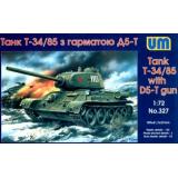 Танк Т-34/85 с 85-мм пушкой Д-5-Т (UM327) Масштаб:  1:72
