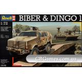 Базовая машина-мостоукладчик Bruckenlegepanzer Biber & ATF Dingo (RV03192) Масштаб:  1:72