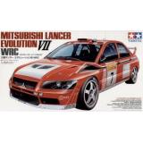 Модель автомобиля Mitsubishi Lancer Evolution VII WRC в масштабе (TAM24257) Масштаб:  1:24
