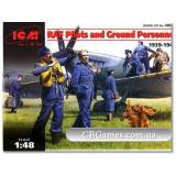 ICM48081  WWII RAF pilots and ground personnel