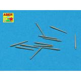 Set of 12 pcs 76,2mm (3in/50) barrels for USN ships (ABR350-L20) Масштаб:  1:350