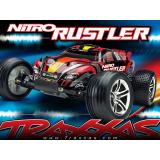 Автомобиль Traxxas Rustler 2,5 Nitro Stadium Truck 1:10 RTR 438 мм 2WD 2,4 ГГц (44094-1 Red)