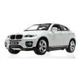 Машинка р/у 1:24 Meizhi лиценз. BMW X6 металлическая (белый) (MZ-25019Aw)