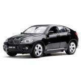 Машинка р/у 1:24 Meizhi лиценз. BMW X6 металлическая (черный) (MZ-25019Ab)