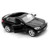 Машинка р/у 1:24 Meizhi лиценз. BMW X6 металлическая (черный) (MZ-25019Ab)