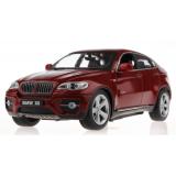 Машинка р/у 1:24 Meizhi лиценз. BMW X6 металлическая (красный) (MZ-25019Ar)