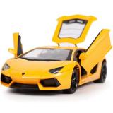 Машинка р/у 1:24 Meizhi лиценз. Lamborghini LP700 металлическая (желтый) (MZ-25021Ay)