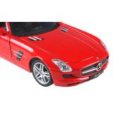 Машинка р/у 1:24 Meizhi лиценз. Mercedes-Benz SLS AMG металлическая (красный) (MZ-25046Аr)