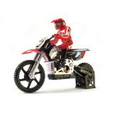 Мотоцикл 1:4 Himoto Burstout MX400 Brushed (красный) (MX400r)