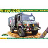 Грузовик-вездеход Unimog U1300L 4x4 (скорая помощь)