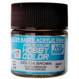 Акриловая краска "Aqueous Hobby Color" коричневое какао, 10 мл