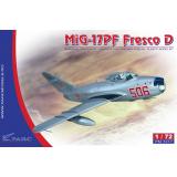 Истребитель МиГ-17 ПФ "Fresco D" 1:72