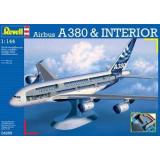 Авиалайнер Airbus A380 'Visible Interior' 1:144