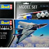 Подарочный набор c моделью самолета F-14D "Super Tomcat" 1:100