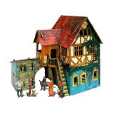 Игровой набор «Средневековый город» - Дом с кораблем