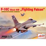 Истребитель F-16C Block 40 B "Fighting Falcon" 1:72