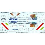 Декаль для самолета Boeing 737-600 "Malev Citibank" 1:144