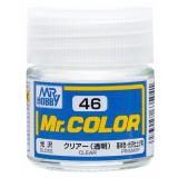 Краска эмалевая "Mr. Color" прозрачная бесцветная, 10 мл