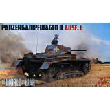 Немецкий легкий танк Panzerkampfwagen II Ausf.b 1:72