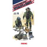 Американские минеры и роботы, обезвреживающие боеприпасы 1:35