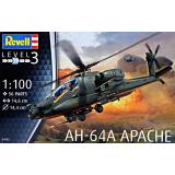 Ударный вертолет AH-64A "Apache" 1:100