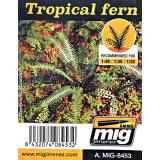 Растения, лазерная нарезка A-MIG-8453: Тропический папоротник