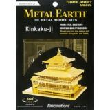 Металлический 3D пазл: Храм "Кинкаку-дзи"