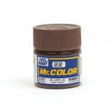 Краска эмалевая "Mr. Color" темно-земельная, 10 мл