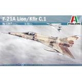Истребитель F-21A Lion/Kfir C.1 1:72