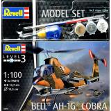 Подарочный набор с моделью вертолета Bell AH-1G Cobra 1:100